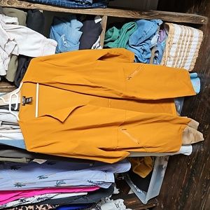 Burnt orange long blazer